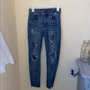 Distressed Skinny Jeans
